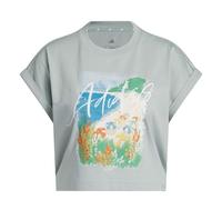 adidas Women's Summer Romance Graphic T-Shirt, Wonder Sage, L