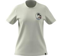 adidas Women's Summer Slide Graphic T-SHIRT2, Off White, S