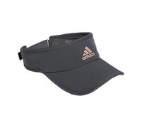 adidas Women's Superlite Performance Visor, Grey Six/Rose Gold, One Size