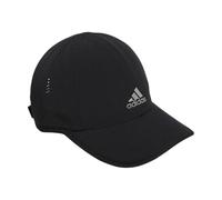 adidas Women's Superlite Relaxed Adjustable Performance Cap, Black/Silver Reflective, One Size