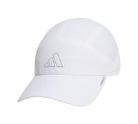 adidas Women's Superlite Trainer Sport Performance Relaxed Adjustable Cap, White/Black, One Size, White/Black, One Size