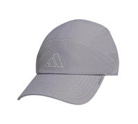 adidas Women's Superlite Trainer Sport Performance Relaxed Adjustable Running Hat, Grey/Semi Green Spark, One Size