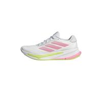 adidas Women's Supernova Ease W Running Shoes, FTWR White/Pulse Lime/Bliss Pink, 4 UK