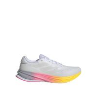 adidas Men's Supernova Rise Sneaker, White/Crystal White/Lucid Pink, 9.5