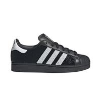 adidas Womens Superstar Ii Lace Up Sneakers Shoes Casual - Black, Black, 7.5