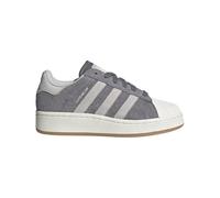 adidas Womens Superstar XLG Lace Up Sneakers Shoes Casual - Beige, Grey, 6 UK
