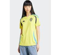 adidas Womens Sweden 2025 Home Shirt, Yellow, Size M, Women Yellow
