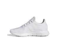 adidas Women's Swift Run Legacy Sneaker, White/White/Gold Metallic, 5 UK