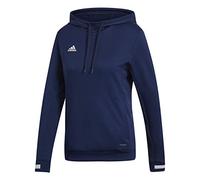 adidas Women's T19 HOODY W Sweatshirt, Team Navy Blue/White, L