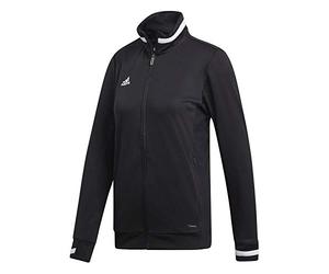 Adidas Women's T19 TRK JKT W Sport Jacket, Black/White, L