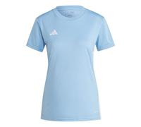 adidas Tabela 23 Short Sleeve T-Shirt Light Blue White Women - M