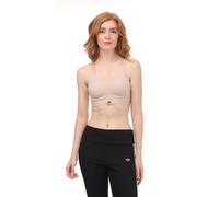 adidas Womens Tailored Impact Luxe High Support Bra in Taupe - Size 30A