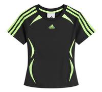 Adidas Originals Teamgeist Adicolor Slim Jersey Short Sleeve T-shirt Black S Woman