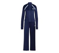 adidas Women's TEAMSPORT TRACKSUIT, dark blue/off white, M