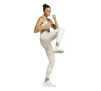 Adidas Womens Tech-Fit Camo 7/8 Leggings - Off White - 12 UK - Off White - 73% Recycled Polyester/27% Elastane
