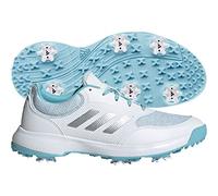 adidas Women's Tech Response Golf Shoe, White Silver Metallic Hazy Sky, 6 UK