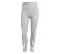 adidas Women's TECHFIT 3 Stripes 7/8 Leggings, GLORY GREY F20, S