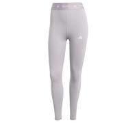 adidas Women's TECHFIT 7/8 Leggings, GLORY GREY F20, XS