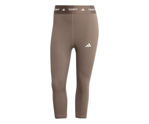 adidas Women's Techfit Capri Leggings, Earth Strata, XL