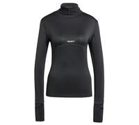 adidas Women's Techfit.Cold.RDY Funnel Neck Long Sleeve Top, Black, L