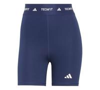 adidas Women's TECHFIT Short Leggings, dark blue, XS 4 inch