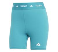 adidas Women's Techfit Short Leggings, Pure Teal, XS 4 inch