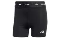adidas Women's TECHFIT Stay in Play Short Leggings, Black, XS 4 inch