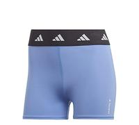 adidas Women's Techfit Tights, Blue Fusion/Carbon, L