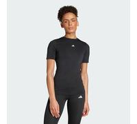 adidas Techfit Training Short Sleeve T-shirt pure black Women - L