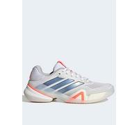adidas Barricade 14 W Cloud White Halo Blue Beam Orange Women Tennis Shoe JR1765