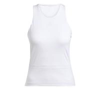 adidas Women's Tennis Climacool Y-Tank MID Length, White, L