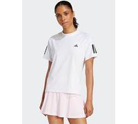 adidas Womens Tennis Club Tee, White, Size S, Women White