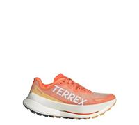 adidas Womens Terrex Agravic Speed Ultra Trail Running Sneakers Shoes - Orange, Amber Tint/Crystal White/Semi Spark, 10