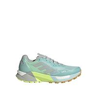 adidas Women's Terrex Agravic Ultra Trail Running Shoes, Semi Flash Aqua/Wonder Silver/Lucid, 7 UK