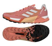 ADIDAS Women's Terrex Agravic Ultra W Sneaker, Coral Fusion Crystal White Impact Orange, 6.5 UK