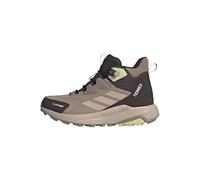 Adidas Terrex Anylander Leather Mid Climaproof Hiking Shoes Beige EU 37 1/3 Woman