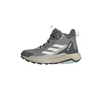 adidas Women's Terrex Anylander Mid RAIN.RDY Hiking Shoes, Grey Three/Off White/Grey Two, 4 UK