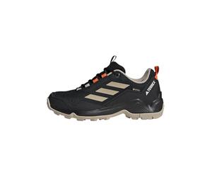 adidas Women's Terrex Eastrail Gore-TEX Hiking Shoes, core Black/Wonder Beige/semi Impact Orange, 7.5 UK