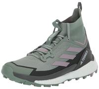 Adidas Women's Terrex Free Hiker 2 Gore-tex Hiking Shoe, Silver Green/Preloved Fig/Crystal Jade, 5 UK
