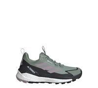 adidas Women's Terrex Free Hiker 2 Low Gore-TEX, Silver Green/Preloved Fig/Carbon, 7 UK
