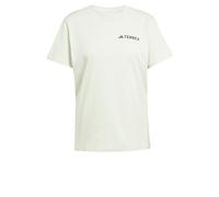adidas Women's Terrex Graphic T-Shirt, Linen Green, M