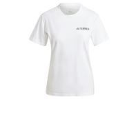 adidas Women's Terrex Graphic T-Shirt, White, XXL