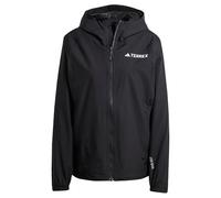 Adidas - Waterproof and breathable Jacket - Multi 2L Rain.Rdy Jacket W Black for Women - Size XS Black XS