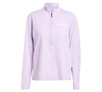 Adidas Terrex Multi Climacool Half Zip Long Sleeve T-shirt Purple XL Women
