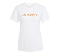 adidas Women's Terrex Multi Climacool Logo Tech T-Shirt, White, XS