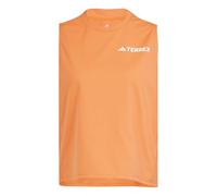 adidas Women's Terrex Multi Climacool Tank Top, semi Impact Orange, L