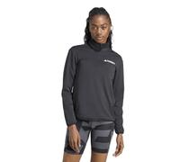 adidas Women's Terrex Multi Climawarm Half Zip Tech Fleece Sweatshirt, black, M
