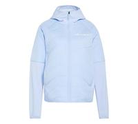 adidas Women's Terrex Multi CLIMAWARM Insulated Hybrid Hooded Jacket, glow blue, M