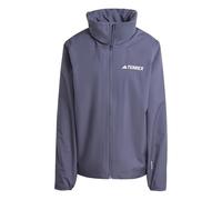 adidas Women's Terrex Multi Essentials 2 Layer Rain Jacket, shadow navy, M
