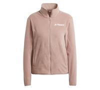 adidas Women's Terrex Multi Essentials Full Zip Fleece Jacket, warm clay, 3XL